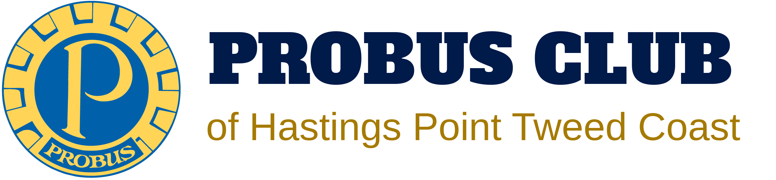 Probus Club of Hastings Point Tweed Coast Logo